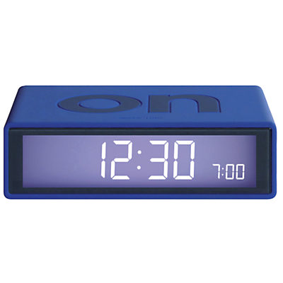 Lexon Flip Alarm Clock Navy Blue Lexon Flip Alarm Clock Navy Blue